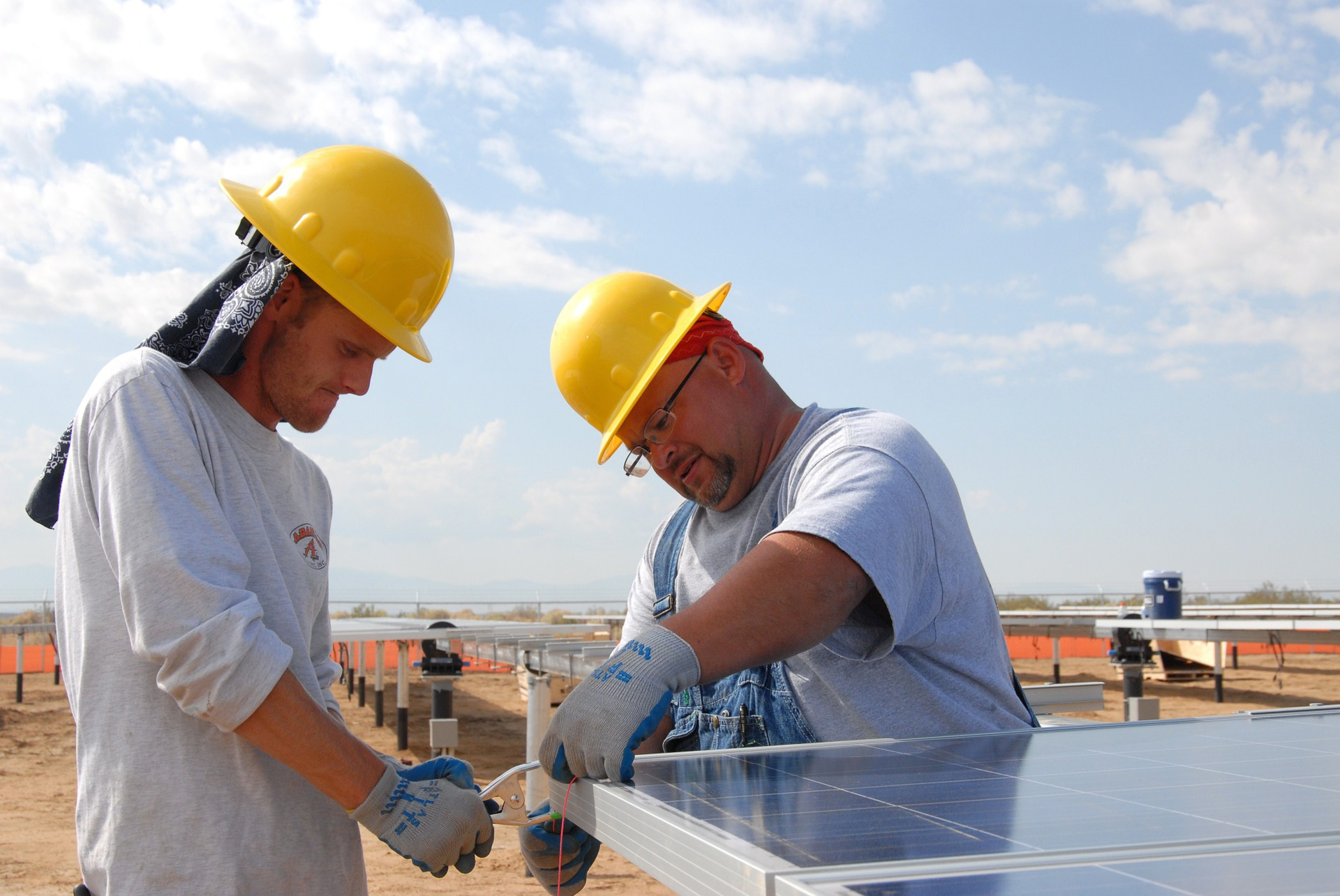 Valley Solar Pros team completing a residential solar panel installation in the California Central Valley